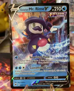 Pokemon TCG Galarian Mr. Rime V - Astral Radiance 049/189 Holo - US SELLER - Image 1