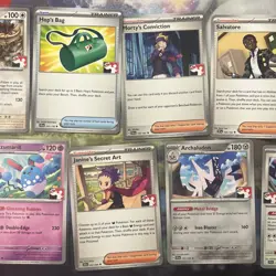 Lot Of 11 PRIZE PACK STAMPED Pokemon Cards NM (Ho-Oh, Snorlax Infernape&more) - Image 3