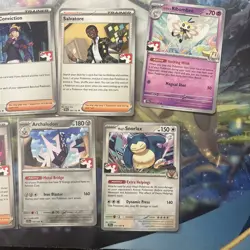 Lot Of 11 PRIZE PACK STAMPED Pokemon Cards NM (Ho-Oh, Snorlax Infernape&more) - Image 4
