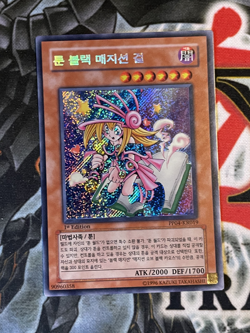 Yugioh Toon Dark Magician Girl Korean 1st PP04 SECRET RARE LP - Image 1
