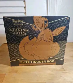 Pokemon TCG Shining Fates Elite Trainer Box ETB Factory Sealed - Image 1