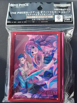 Mihawk & Perona 70 Sleeves Japanese One Piece Card Game Official Vol. 4 Limited - Image 1