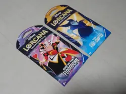 LOT OF 2 Disney Lorcana Trading Card Game The First Chapter Booster Pack 12 Card - Image 3