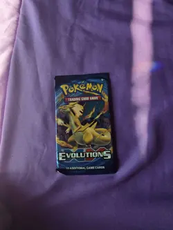 Pokemon XY Evolutions Booster Pack Factory Sealed Unweighed - Image 1