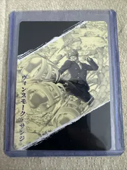 Black Leg Sanji One Piece Anime Manga Ultra Rare Mint Holo Foil Trading Card CCG - Image 2