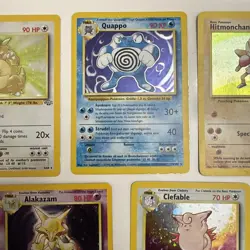 Vintage Pokemon Cards Rare Holo Lot WOTC - All LP and only 1 HP - Image 5