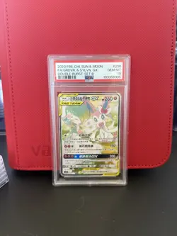 PSA 10 Gardevoir & Sylveon GX #200 SR Alt Art Chinese Double Burst Pokemon Card - Image 1