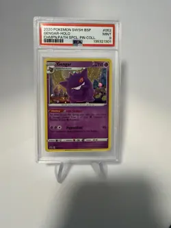 SWSH: Sword & Shield Promo Cards #SWSH052 Gengar PSA 9 - Image 1