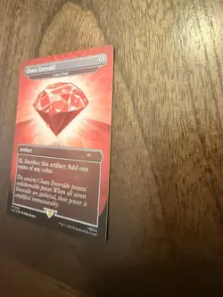 Magic the Gathering Red Chaos Emerald (Lotus Petal) 7032 Secret Lair Drop Sonic - Image 4