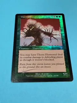 MTG - Thorn Elemental - 273/350 FOIL - 7th Edition - LP/NM - Image 1