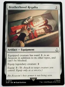 MTG Brotherhood Regalia - ACR - EN - 0071 - NM - Image 1