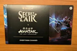Secret Lair x Avatar the Last Airbender Everything Changed mtg nonfoil SEALED - Image 1