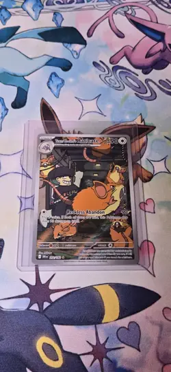 Pokemon Team Rocket's Raticate 202/182 - Destined Rivals - Mint Condition (Raw) - Image 1