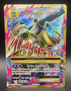 Pokemon TCG M Blastoise EX (Full Art) 102/108 Evolutions Holo - Image 1