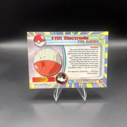 Pokemon Electrode #101 Topps Series 1 Blue Logo Non-Holo - Image 2