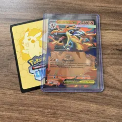 Pokemon TCG Mega Charizard X & Y EX MEP 029 030 Black Star Promo NM/M + Tins! - Image 3