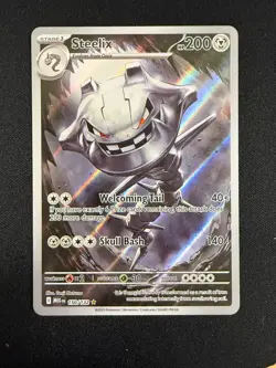 Steelix - 150/132 - Illustration Rare Mega Evolution - Pokemon (NM) - Image 1