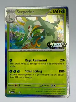 Serperior - MEP 064 Pokemon TCG Perfect Order Pre Release Promo - NM - Image 1