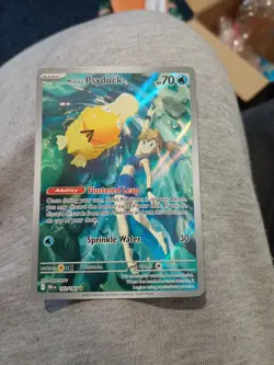 Pokemon Tcg Mistys Psyduck Destined Rivals Pack Fresh Near Mint - Image 1