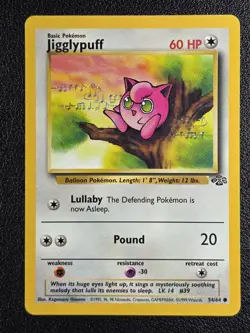 Jigglypuff Pokemon Jungle #54/64 - LP - Image 1