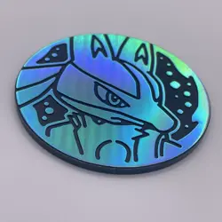Pokemon 2022 Lucario VSTAR Collection: Lucario BLUE HOLO Coin - Near Mint (44) - Image 3
