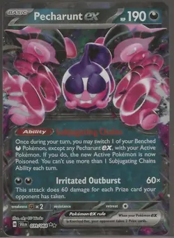 Pecharunt ex 039/064 Sv: Shrouded Fable Holo Pokemon TCG NM - Image 1