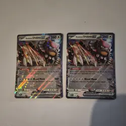 Bloodmoon Ursaluna ex – SVP 177 – Black Star Promo PROMO - NM - Pokemon x2 - Image 1
