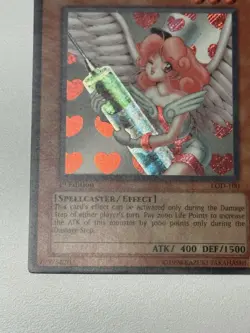 Injection Fairy Lily LOD-100 Legacy of Darkness 1st Edition Secret Rare #13 - Image 4