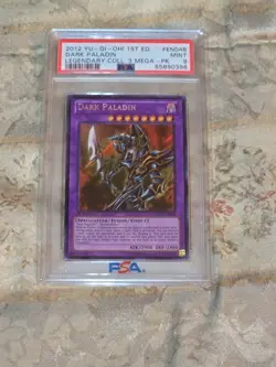 Yu-Gi-Oh! Dark Paladin 1st Ed LCYW-EN048 PSA 9 MINT POP 39 - Image 1