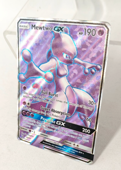 Mewtwo GX 72/73 Shining Legends Ultra Rare Full Art NM 2017 Pokemon Card (Har) - Image 5