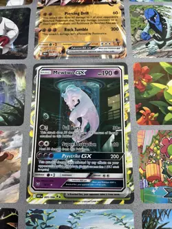 Mewtwo GX 78/73 Shining Legends Secret Rare Holo Pokemon Card lightly played - Image 1