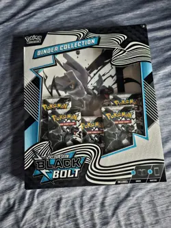 Pokemon TCG - Scarlet and Voilet Black Bolt Binder Collection - Brand New Sealed - Image 1