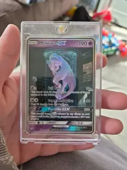 Pokemon Mewtwo GX TCG Shining Legends Holo Card 78/73 - Image 1