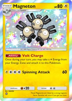 【READY 】Magneton [Shiny]🌟 English Card - Pokemon TCG Pocket - Trade - Image 1