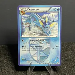 Pokemon Vaporeon Team Plasma 20/116 Uncommon Plasma Freeze Card Non-Holo NM/LP - Image 1