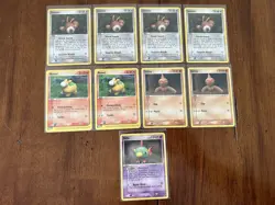 Pokemon TCG YUKA MORII Lot 9 Cards 75/109 69/97 43/106 61/107 - Image 1