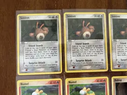 Pokemon TCG YUKA MORII Lot 9 Cards 75/109 69/97 43/106 61/107 - Image 2