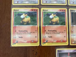 Pokemon TCG YUKA MORII Lot 9 Cards 75/109 69/97 43/106 61/107 - Image 4