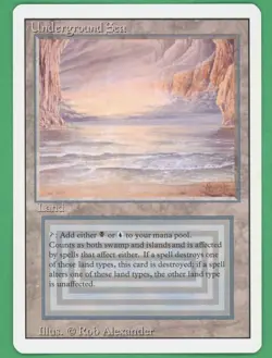 MTG Underground Sea NM (Revised Edition) - Image 1