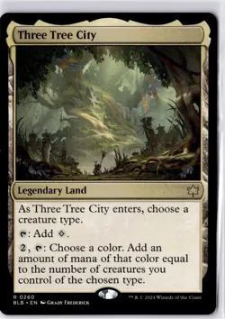 Three Tree City Bloomburrow Regular NM R 0260 - Image 1