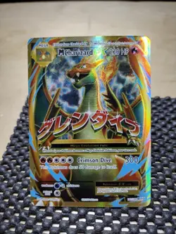 Pokemon TCG M Charizard EX 101/108 Full Art Ultra Rare XY Evolutions Card - Image 2