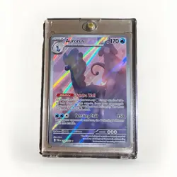 Pokemon Aurorus Holo Rare POR 092/089 Tundra Wall Ability Freezing Chill 170 HP - Image 1