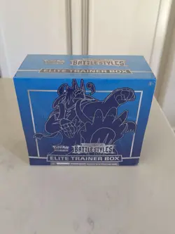 Pokemon Battle Styles Blue Elite Trainer Box Ships Fast - Image 1