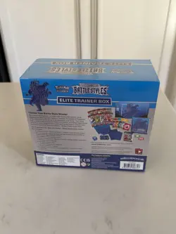 Pokemon Battle Styles Blue Elite Trainer Box Ships Fast - Image 2