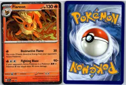 Flareon Cosmos Holo 167 Holofoil Promo Scarlet & Violet Promo Pokemon NM - Image 3