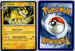 Jolteon Cosmos Holo 169 Holofoil Rare Scarlet & Violet Promo Pokemon NM - Image 3