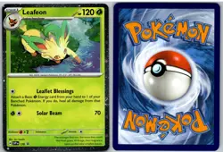 Leafeon (Cosmos Holo) 170 Holo Promo Scarlet & Violet Promo Pokemon NM - Image 3