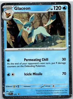 Glaceon (Cosmos Holo) 171 Holo Promo Scarlet & Violet Promo Pokemon NM - Image 1