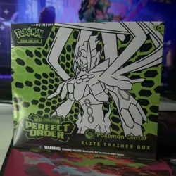 Pokemon Center Perfect Order ETB PC Exclusive — Sealed /Minor Slit *See Photos - Image 1