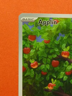 Pokemon Scarlet & Violet Twilight Masquerade Applin 185/167 Illustration Rare - Image 2